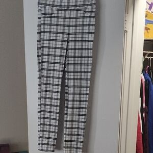 Active USA Monochrome Plaid Trousers